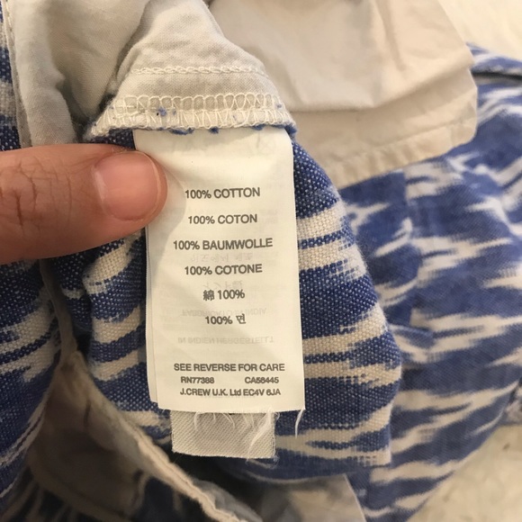 J.Crew Zigzag Ikat Short - Picture 6 of 6